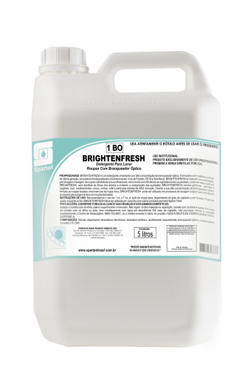 BRIGHTENFRESH - Detergente com branqueador óptico