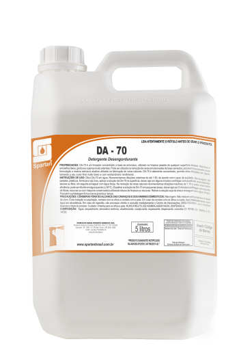 DA-70 Detergente Desengordurante - 5 Litros