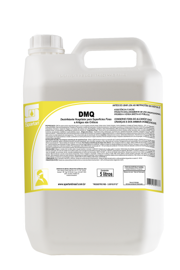 DMQ - Desinfetante Hospitalar - Base de Biguanida e Quaternário - 5 litros
