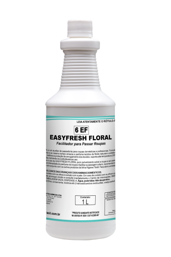 EASYFRESH FLORAL - Passa Roupas fácil , Amacia e Perfuma - 1 litro