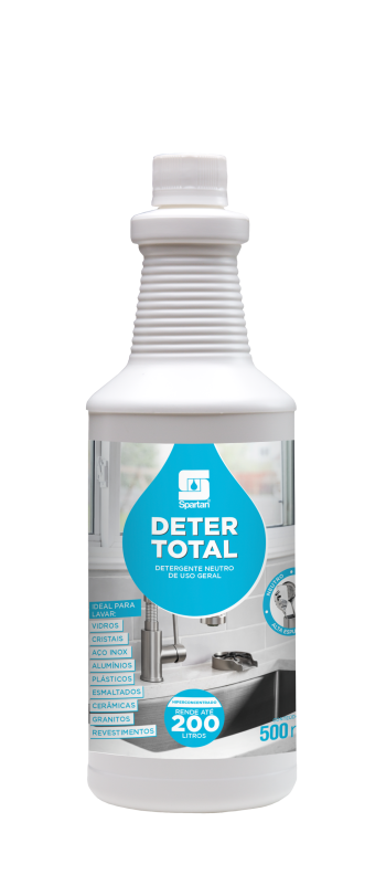 DETER TOTAL - Detergente para Uso Geral - Pronto uso - 500 ml