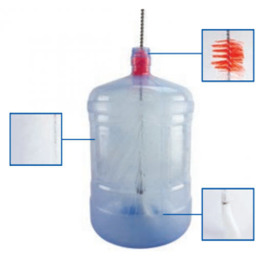 Escova para Limpeza de Galões e Garrafões - EL CASTOR - Imagem 2