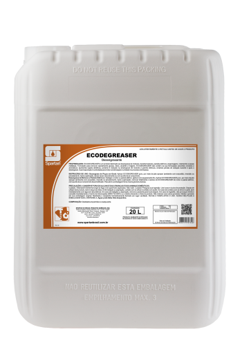 ECODEGREASER - Desengraxante Solvente - 20 Litros (Pronto Uso)