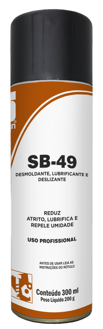 SB 49 - Desmoldante, Lubrificante e Deslizante - Aerossol