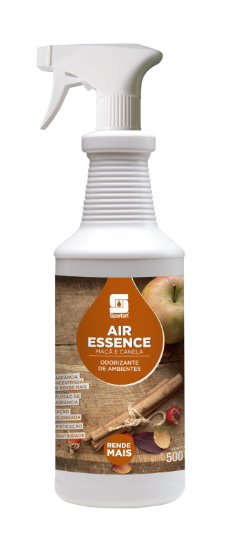 AIR ESSENCE MAÇA E CANELA - Odorizante de Ambiente - Pronto uso- 500 ml